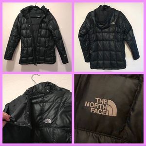 North Face Jacket with the Detachable Hood.
